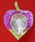 Pure Silver Peepal Leaf Pattern Fancy Diya 11.42g